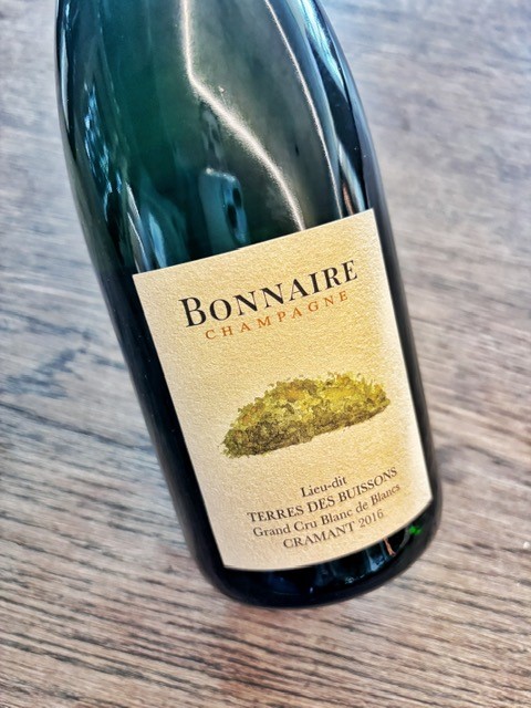 CHAMPAGNE BONNAIRE TERRE DE BUISSONS CRAMANT 2016 GRAND CRU BLANC DE BLANCS DEG 05/23